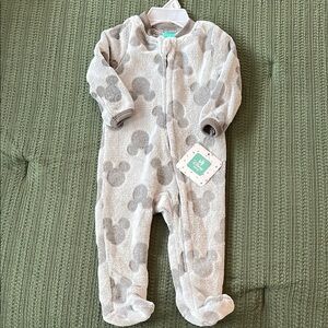 NWT Disney Footie Pajamas, 6-9M